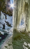 Behind the Falls