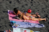 Black sand - Puerto Naos