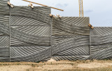 Highway. Wall Construction