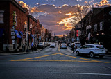Franklin Winter Sunset
