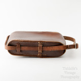 05 Vintage Brown Leather Case for Folding Camera - Hand Sewn Made in England.jpg