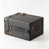 04 Kodak Brownie No. 2 Cartridge Hawk-Eye Model B 120 Roll Film Box Camera - Working.jpg