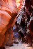 006-IMG_ 0371-Enjoying the Reflective Light While Hiking in Buckskin Gulch.jpg