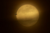Super moon with Jet 2