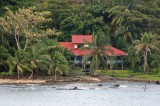 Abandoned building on Uvita Island