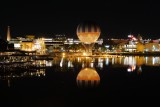 Disney Springs at night
