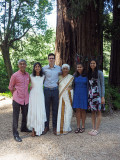 With our family +
