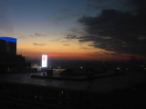 Daybreak from the the apartment in St. Louis