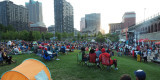 As the sun sets - Blues at the arch, St. Louis