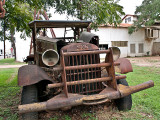 Heavy duty GMC truck, La Grange, Texas