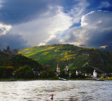 Sunset on the Rhein