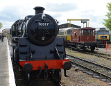 76017 at Williton Station.