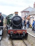 6960 Ravingham Hall arriving at Blue Anchor.