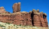 Three Penguins along Arches Scenic Drive Arches National Park Moab Utah 608