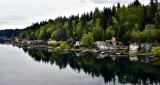 Glassy Water landing along Lake Sammamish Washington 051