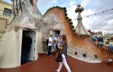 Casa Batllo Gaudi Dragon Barcelona Spain 177