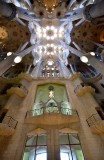 La Sagrada Familia Interior Barcelona Spain 077
