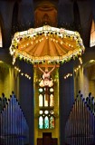 Christ on the Cross and Altar La Sagrad Familia Barcelona 277