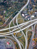 Interstate 5 and Highway 518 and 405 interchange Tukwila Washington 010a