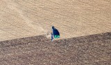 Little Green John Deer Tractor north of Claude Texas 871