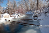 7936 My partially frozen river
