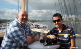 On board the Queen Mary