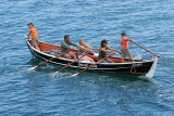 La yole de Ness Croque Lune pendant Douarnenez 2006