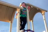 November 2012 - Kyler on the playground at Peterson Air Force Base, Colorado