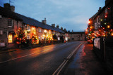 Castleton Christmas Lights in the Peak District 2013