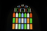 Stained Glass Window, St. Andrew's Basilica, Arthunkal, Kerala