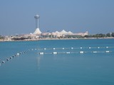 The Mall - reclaimed land built in the sea