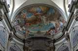 Vác cathedral, above main altar