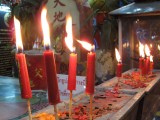 Chinese Temple Candles