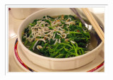 Stir Fried Veggie 吻仔魚莧菜 - 台北雞家莊