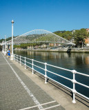 At the Nervión river, Bilbao