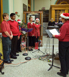 06-12 Volante Academy Choir at Post Office 01.jpg