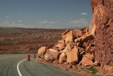 near Red Sand Dunes