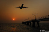 Sunset @ South Runway of HK Airport DSC_5089