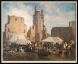 Louis-Philippe et sa famille visitant le Chateau de Pierrefonds