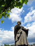 statue sous la vigne