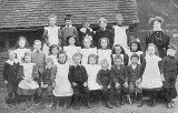 Flora Tull back row far left 1911.