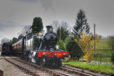 4566 leaves Hampton Loade to Bridgenorth