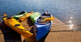 Kayaks at Narrabeen