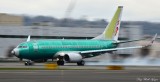 Brand New Boeing 737, Boeing Field, Seattle