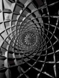 Inside a Galway Crystal Vase
