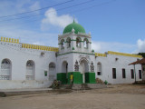 one of the many mosques in Lamu Town