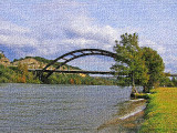 Loop 360 bridge photoshopped