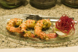 Lemon flavoured tiger prawns 'jhinga nimbu' @ San-Qi