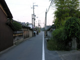 Walking to our next temple.
