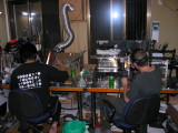 Aki and Devin at work on the boro torches.